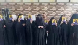 رسالة من أم الشهيد إلى الحاج أبو حسين الحميداوي (دام نصره):أم الشهيد والجريح : ا…