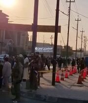 بالفيديو توافد المواطنين العراقيين للإدلاء بأصواتهم في الانتخابات العراقية بمحاف…