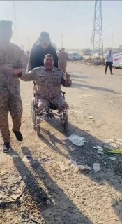 بالفيديو يشارك جرحى القوات الأمنية الأبطال في التصويت الخاص….