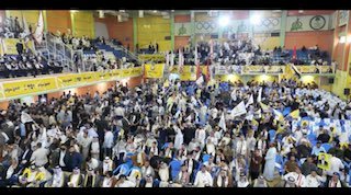 بالفيديو : جانب من المهرجان الجماهيري لحركة حقوق في محافظة البصرة. #للحق_دولة #ل…