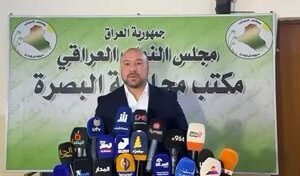 من البصرة.. رئيس كتلة حقوق البرلمانية سعود الساعدي: هناك ضغوط خارجية امريكية بري…