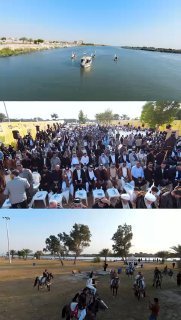 بالفيديو  جانب من المهرجان الانتخابي الكبير لحركة حقوق في محافظة واسط.#حركة_حقو…