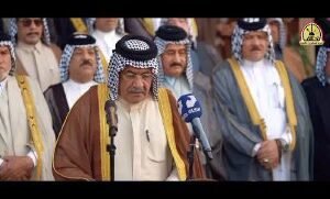 شيوخ تحالف ثورة العشرين الثانية يعلنون دعمهم و تأييدهم الكامل لحركة حقوق في السب…