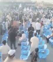 بالفيديو اندلاع مشاجرة في تجمع انتخابي تابع لائتلاف الاعمار والتنمية في محافظة ا…