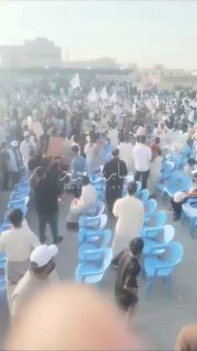 بالفيديو اندلاع مشاجرة في تجمع انتخابي تابع لائتلاف الاعمار والتنمية في محافظة ا…