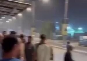 بالفيديو سقوط احدى العجلات في وسط طريق قضاء المسيب قبل قليل عندما كانت تستخدم لو…