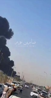 #عاجــــــــــــــــل انفجار خزانات وقود في قضاء الزبير بالبصرة…