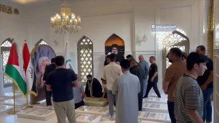 ابونا الشايب | مباشر بالفيديوتدفق الزائرين الى روضة الشهيد القائد ابو مهدي المهن…