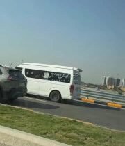 بالفيديوبعد يومين من افتتاحه.. حادث سير اصطدام على شارع ابو نؤاس وسط بغداد.عين و…