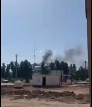 بالفيديواندلاع حريق ضمن مقتربات جامعة ميسان كلية الهندسة….