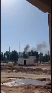 بالفيديواندلاع حريق ضمن مقتربات جامعة ميسان كلية الهندسة….