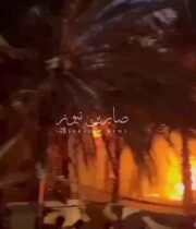 بالفيديو اندلاع حريق في بساتين مدينة الشعلة بالعاصمة بغداد….