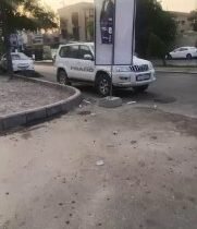 أحد المرشحين يضع دعايته الانتخابية على صورة تعود لمرشحي حركة حقوقبعدة ماصاير نائ…