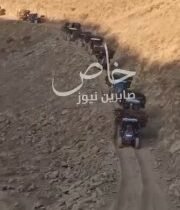 بالفيديو الاحتلال التركي ينقل مئات العربات المليئة بالأشجار بعد قطعها في قرى ومز…