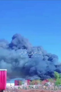 #عاجـــــــــــــــل اندلاع حريق كبير بمعمل لصناعة الغسالات الكهربائية جنوبي أرب…