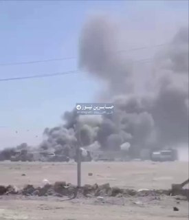 #عاجـــــــــــــــل اندلاع حريق بمجمع سكني قيد الإنشاء بمحافظة النجف الاشرف…