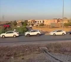 بالفيديوازمة وقود خانقة في محافظة اربيل واصطفاف طوابير السيارات للتزود بالوقود….