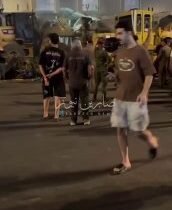 بالفيديو الان ازالة التجاوزات محال تجارية من سوق بغداد الجديدة…