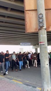 بالفيديو تظاهرات غاضبة لعقود محافظة ميسان احتجاجًا على انقطاع رواتبهم لمدة ٩ أشه…