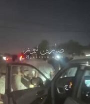 بالفيديو النائب عن تحالف عزم اياد الجبوري وحمايته يتجاوز على المواطنين في منطقة …