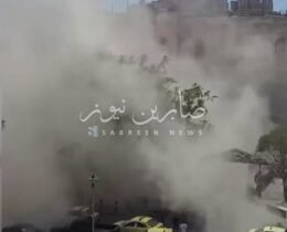 #عاجــــــــــــــــل | بالفيديوسوريا: انهيار مبنى وزارة الداخلية القديم في دمشق…