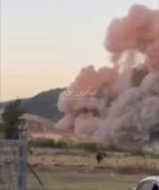 عدوان صهيوني بغارة جوية على سهل الجرمق جنوب لبنان. عدوان صهيوني على جبل الجرمق ج…