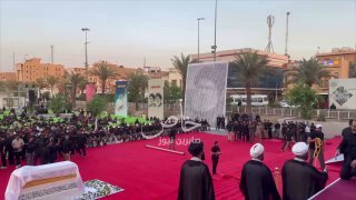 مباشر بعدسة صابرين نيوزتوافد المعزون إلى ساحة التحرير وسط العاصمة بغداد لإحياء ا…