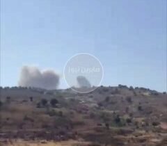 #عاجـــــــــــــــل غارات صهيونية على مرتفعات بلدة جنتا بالبقاع في لبنان…