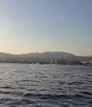 صيادون صهاينة يوثقون لحظة انقضاض المسيرة اليمنية على هدفها في ايلات سلاح الجو ال…