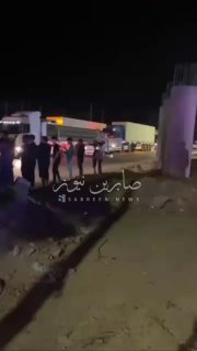 بالفيديو مظاهرات في ناحية تازة، حيث قُطع طريق كركوك–بغداد، احتجاجًا على إعفاء أح…