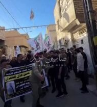 بالفيديو جانب من تشييع  الشهيد “حمزة هلال حسين هلال الشمري” احد ابطال الحشد الشع…