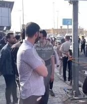 متابعات | بالفيديو انتشار أمني واسع أمام وزارة الصحة في العاصمة بغداد، تزامناً م…