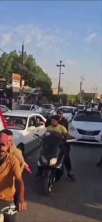 المئات من اهالي الاسكندرية في محافظة بابل يخرجون الى الشارع رافضين زيارة المزور …