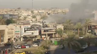 بالفيديواندلاع حريق بمطعم نارة في منطقة زيونة…