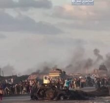 فلسطين المحتلة النزوح قسرًا وجبرًا نحو المجهول،هربا من موتٍ محتمٍ إلى موتٍ مؤجّل…