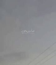 الصاروخ اليمني في اجواء فلسطين المحتلة…