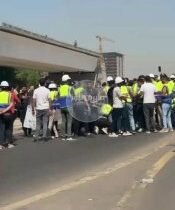 تحديث توتر واحتكاك بين القوات الامنية وشريحة الخريجين المطالبين بالتعيين في بغدا…