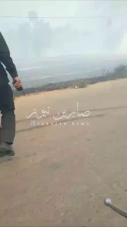 بالفيديو استمرار اندلاع النيران في غابات الگارظية في مدينة الكوت وفرق الدفاع الم…