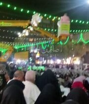 بالفيديوايران: من شارع الامام الرضا (عليه السلام) في مشهد المقدسة، سيل بشري يحيي…