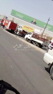 تحديث || بالفيديو فرق الدفاع المدني قامت باخراج مصابين من حادث حريق مجمع مشن في …