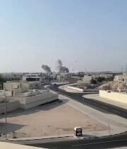 توثيقات جديدة للحظة العدوان الصهيوني الذي استهدف موقع تواجد قادة حماس في العاصمة…