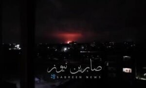 سوريا في ظل حكم عصابات الجولاني الارهابية قصف لطيران الاحتلال الصهيوني يستهدف مح…