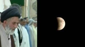 مباشر.. جموع المؤمنين تقيم صلاة الآيات من العتبة العلوية المطهرة بالنجف الأشرف….