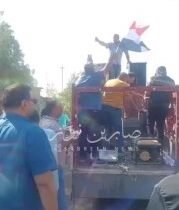 بالفيديو تظاهرة لاصحاب المولدات قرب محطة الكيلاني بالعاصمة بغداد بسبب ايقاف حصة …