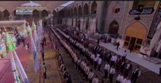 مباشر بالفيديو الصحن العلوي المُطهّر.. رفع راية البهجة والمسرَّة احتفاءً بذكرى و…