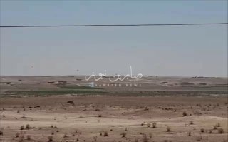 بالفيديو عقب محاولة هروب عناصر لعصابات دااعش من مخيم الهول بسوريا،،، هبوط طيران …