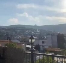 #عاجــــــــــــــــل طيران العدو الصهيوني ينفذ احزمة نارية على تلال علي الطاهر …