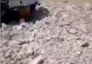 بالفيديوتوثيق اقرب لحادث سقوط المروحية بجبل ازمر في السليمانية قبل قليل. تحديث  …