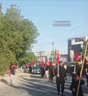 بالفيديو حشود المؤمنين تنطلق من العاصمة بغداد نحو سامراء لإحياء مراسم ذكرى استشه…