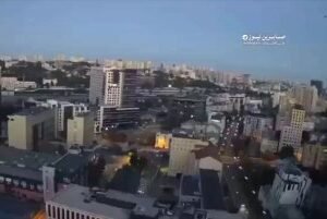 بالفيديو قصف روسي واسع استهدف العاصمة كييف فجر اليوم…